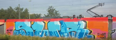 Graffiti Train - Photo by ILikeBigButts - swr, wholecar