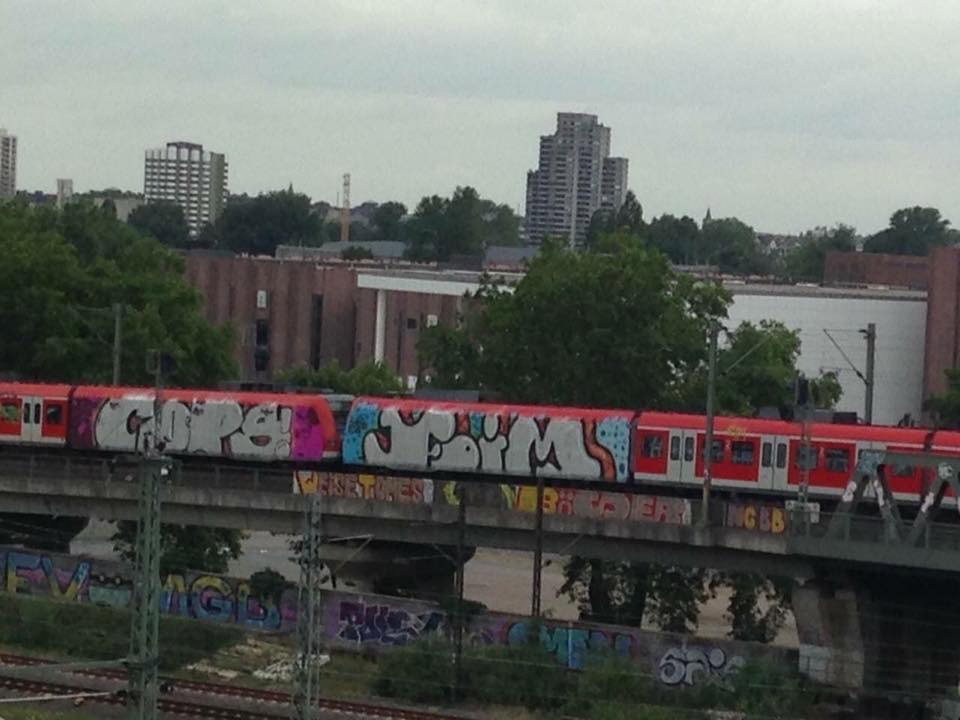 Graffiti Train - Photo by ILikeBigButts - cops, foim