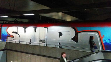 Graffiti Train - Photo by ILikeBigButts - swr, wholecar