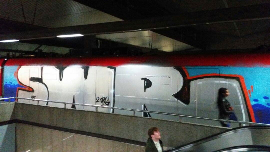 Graffiti Train - Photo by ILikeBigButts - swr, wholecar