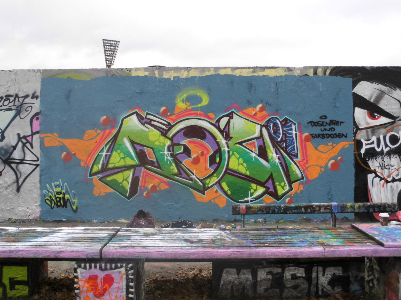 Graffiti Wall - Photo by ILoveTTs