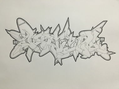Graffiti Sketch - Photo by IMAGE (2016)