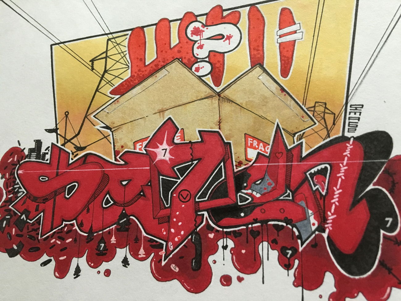 Graffiti Artwork - Photo by IMAGE (2016)