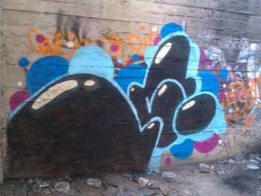 Graffiti Wall in Ternopil - Photo by IN (2014)