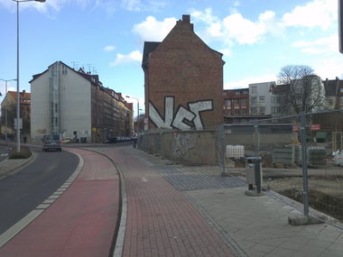 Graffiti Bombing in Erfurt - Photo by INFOrmation - VCR