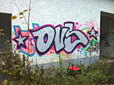Graffiti Bombing - Photo by INFOrmation - OVS (2012)