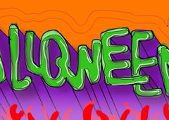 Graffiti Sketch - Photo by INOX23 - happy, scary, halloween (2015)