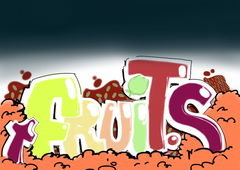 Graffiti Photo by INOX23 - apple (2015)