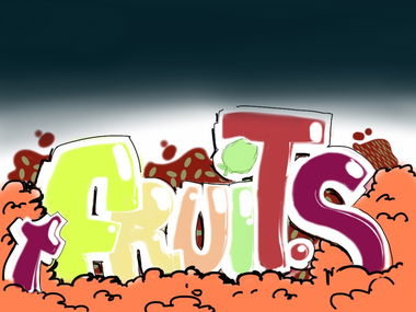 Graffiti Photo by INOX23 - apple (2015)