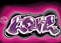 Graffiti Wall - Photo by INOX23 - style, files, street (2015)