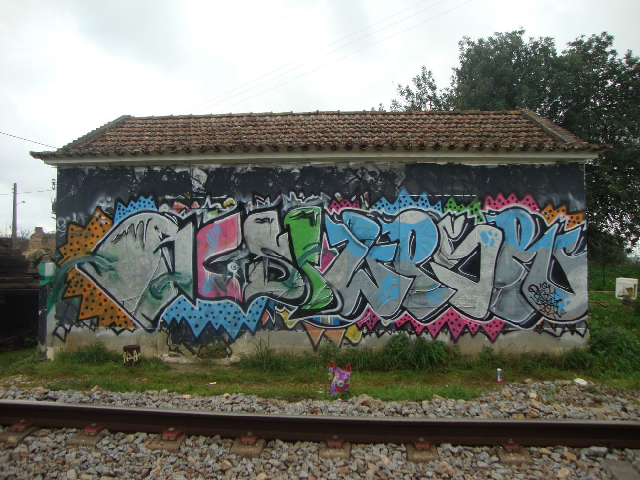 Graffiti Wall - Photo by INOX23