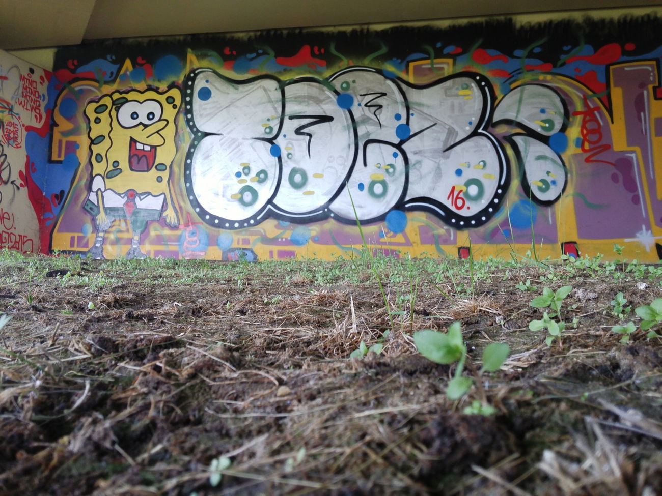 Graffiti Wall - Photo by INTERTOY - BHG, TOEZ, Spong3bob