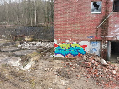 Graffiti Wall in CHEMNITZ - Photo by INTRIGEYOAR - Chemnitz, zar (2016)