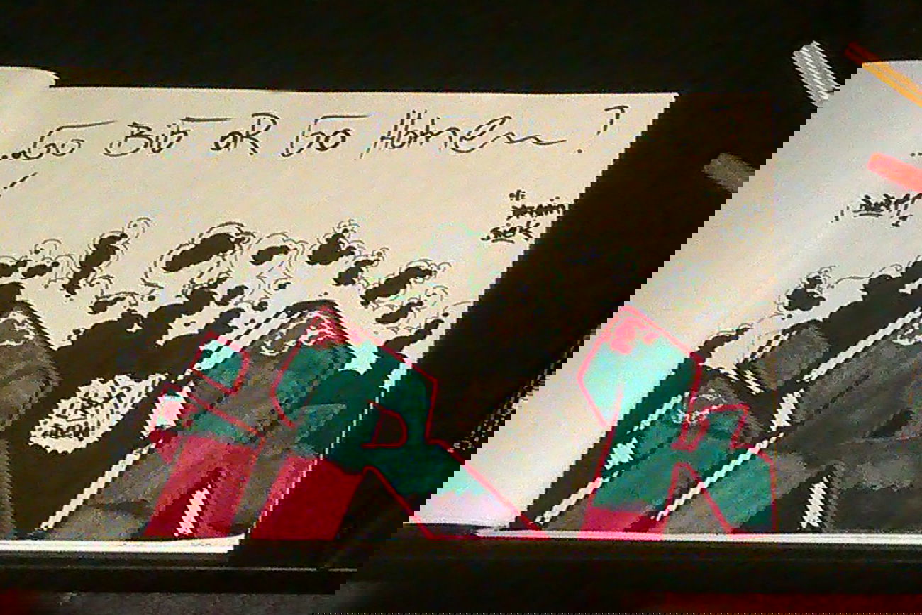 Graffiti Sketch in Leipzig - Photo by IRKCRU - IRKCRU, Dubai (2014)