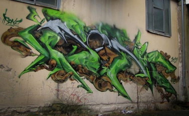 Graffiti Wall in Ilmenau - Photo by IRONIC - iron, ironic, vm