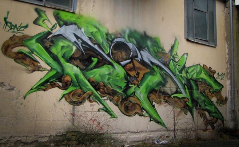 Graffiti Wall in Ilmenau - Photo by IRONIC - iron, ironic, vm