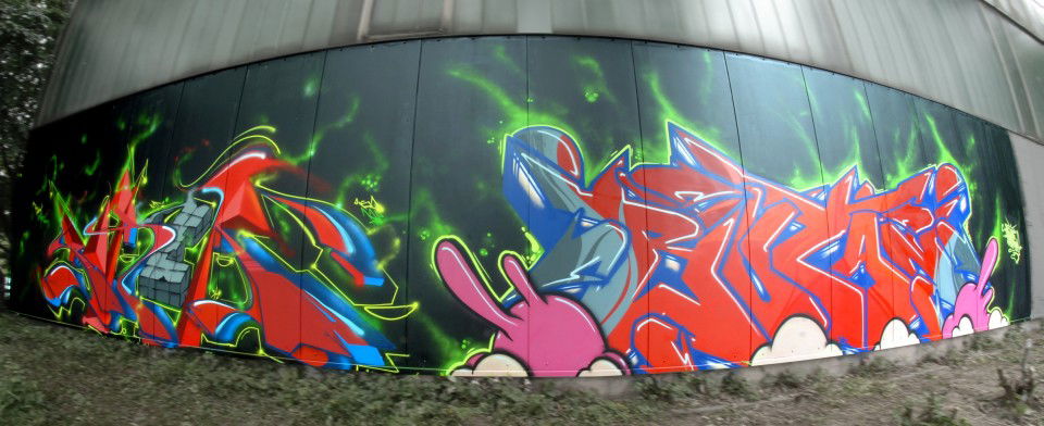 Graffiti Wall - Photo by ISO100 - Sorem, Butan (2013)