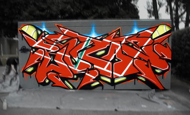 Graffiti Wall in Dortmund - Photo by ISO100 (2013)