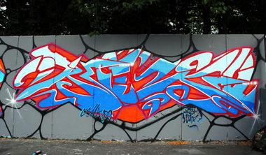 Graffiti Wall in Waltrop - Photo by ISO100 - ruko, waltrop, hansa (2013)