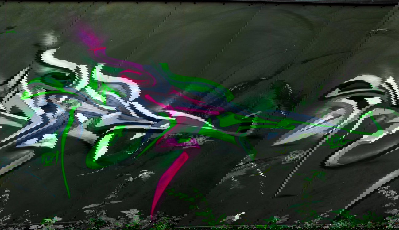 Graffiti Wall in Dortmund - Photo by ISO100 - kibe, fsm, dortmund (2013)