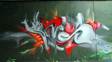 Graffiti Wall in Dortmund - Photo by ISO100 - oms, dortmund, dtc (2013)