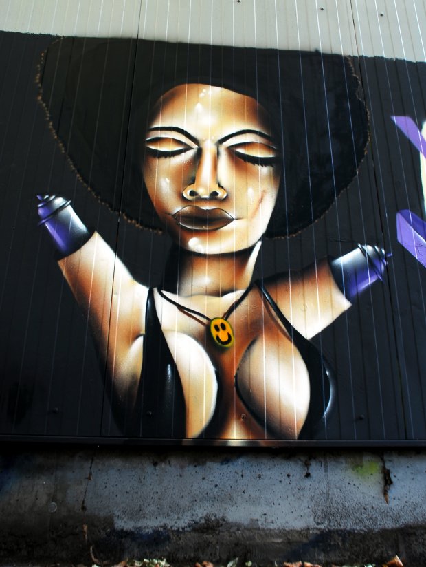 Graffiti Wall in Dortmund - Photo by ISO100 - voodoo, dortmund (2013)