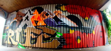 Graffiti Wall in Dortmund - Photo by ISO100 (2013)