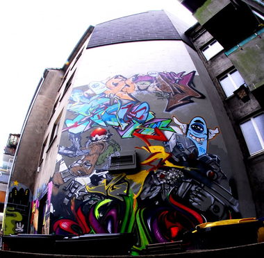 Graffiti Wall in Dortmund - Photo by ISO100 - butan, einer, agt (2013)