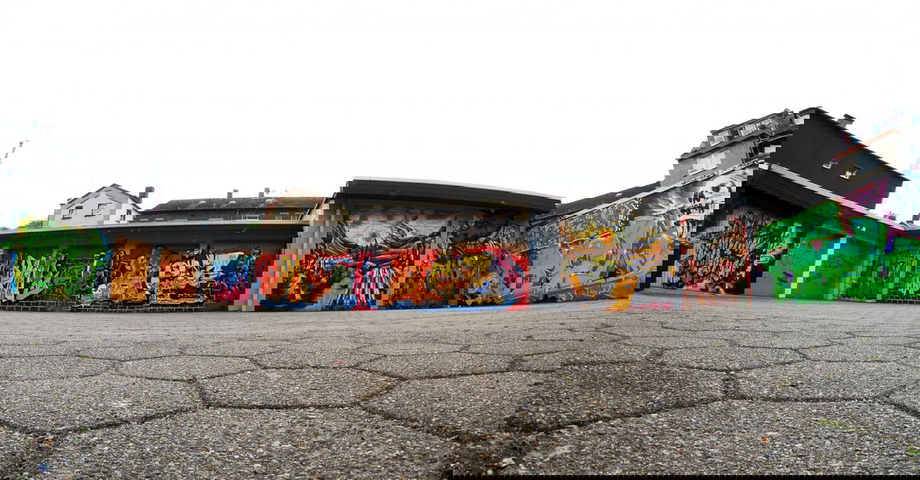 Graffiti Wall in Dortmund - Photo by ISO100 - ahoi-jam, dortmund (2013)