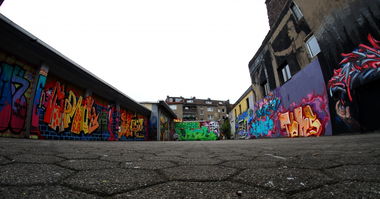 Graffiti Wall in Dortmund - Photo by ISO100 - ahoi-jam, dortmund (2013)