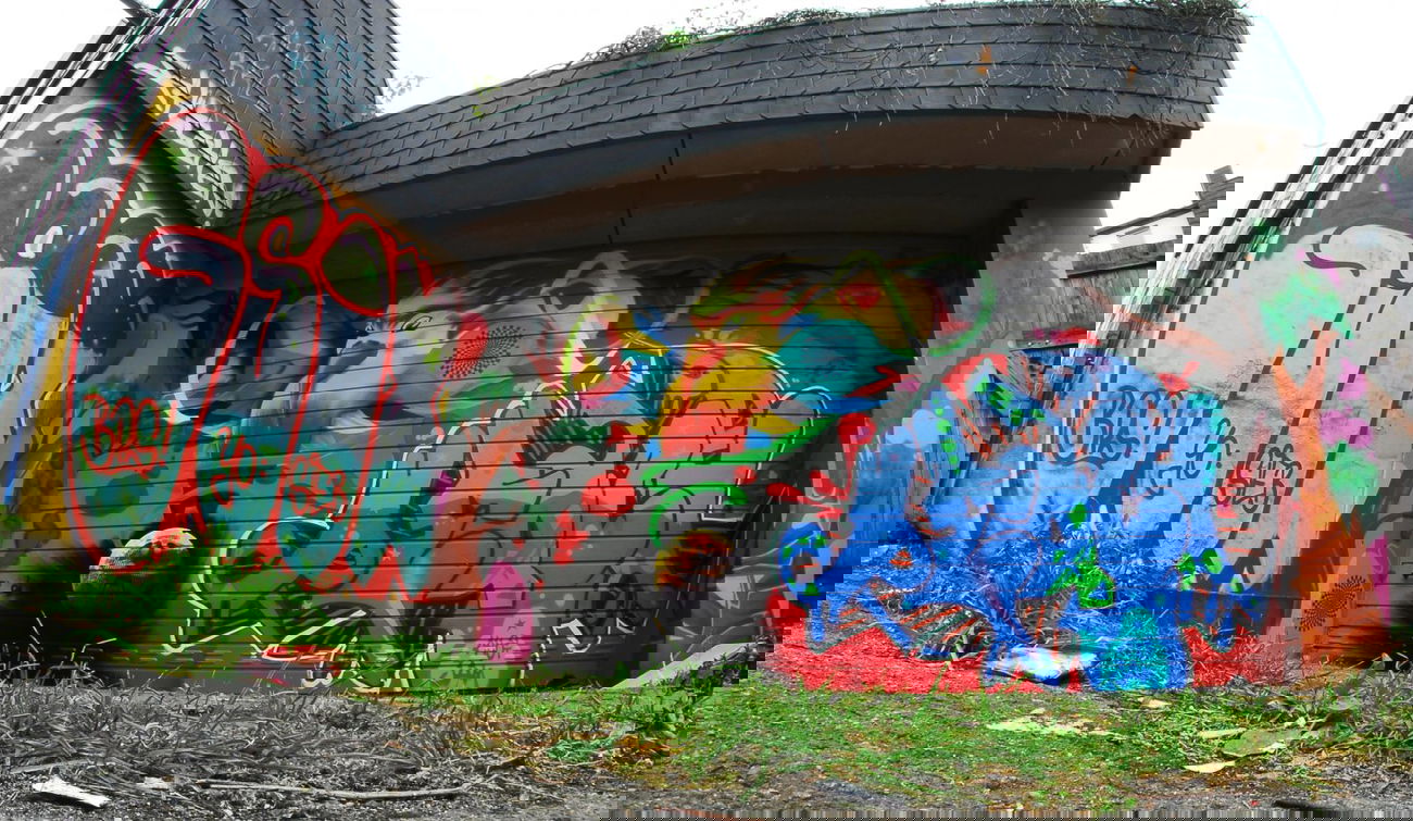 Graffiti Wall in Dortmund - Photo by ISO100 - ahoi-jam, dortmund (2013)
