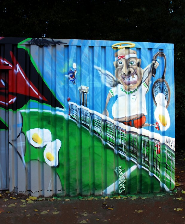 Graffiti Wall in Dortmund - Photo by ISO100 - roberto, dortmund, dtc (2013)