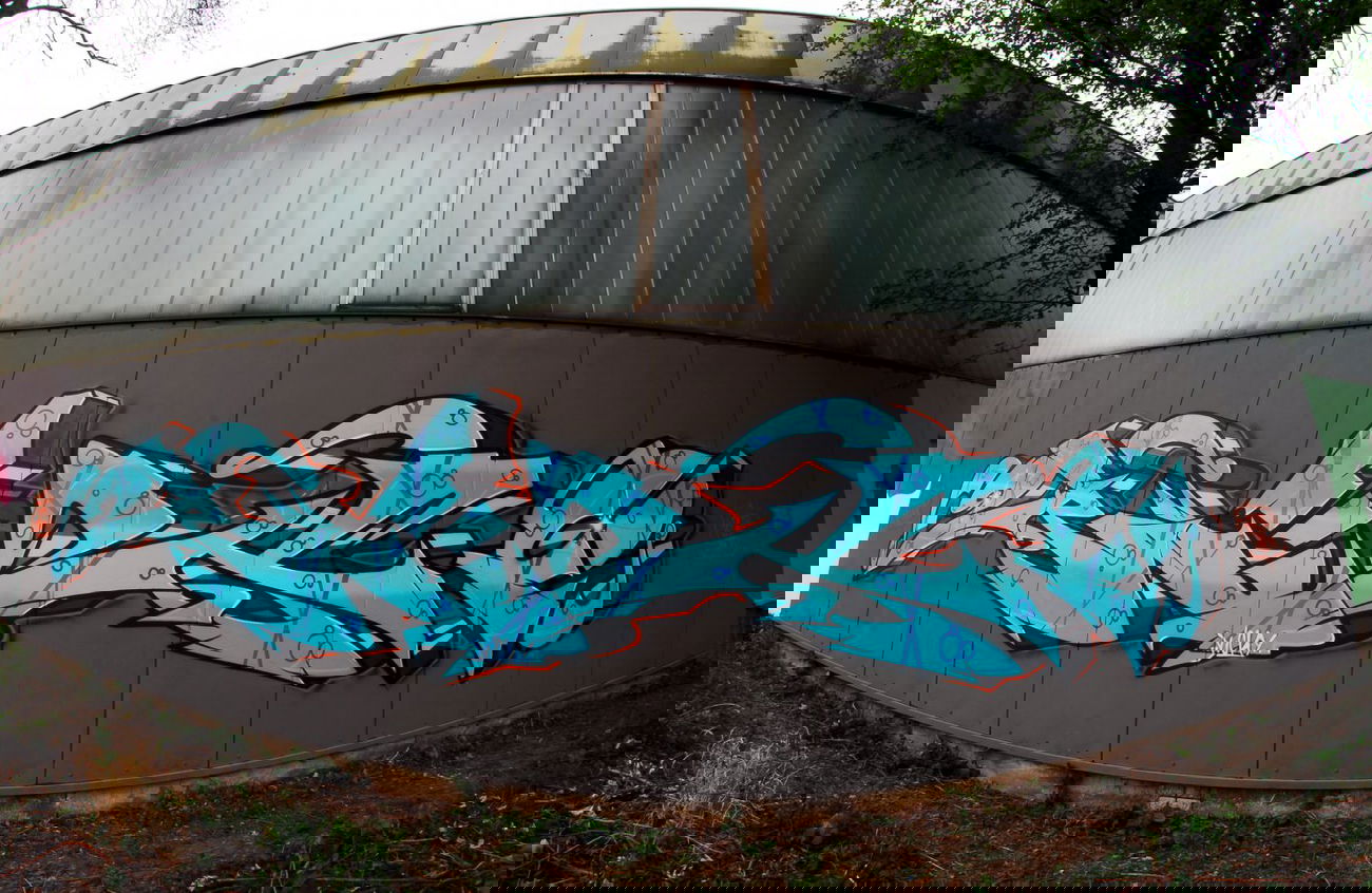 Graffiti Wall in Dortmund - Photo by ISO100 - Ruko, Hansa (2014)