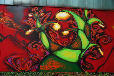 Graffiti Wall in Dortmund - Photo by ISO100 - Einer (2014)