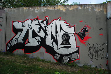 Graffiti Wall in Dortmund - Photo by ISO100 (2014)