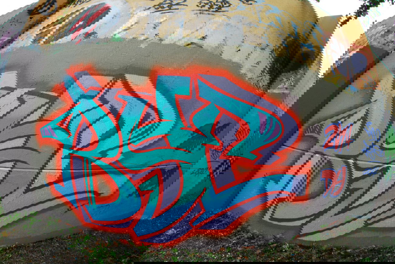 Graffiti Wall in Dortmund - Photo by ISO100 (2014)