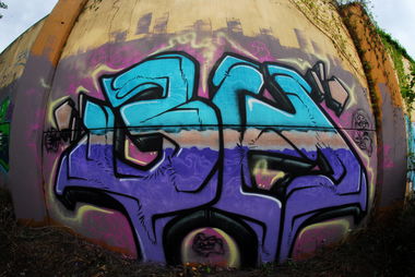 Graffiti Wall in Dortmund - Photo by ISO100 - 3H (2014)