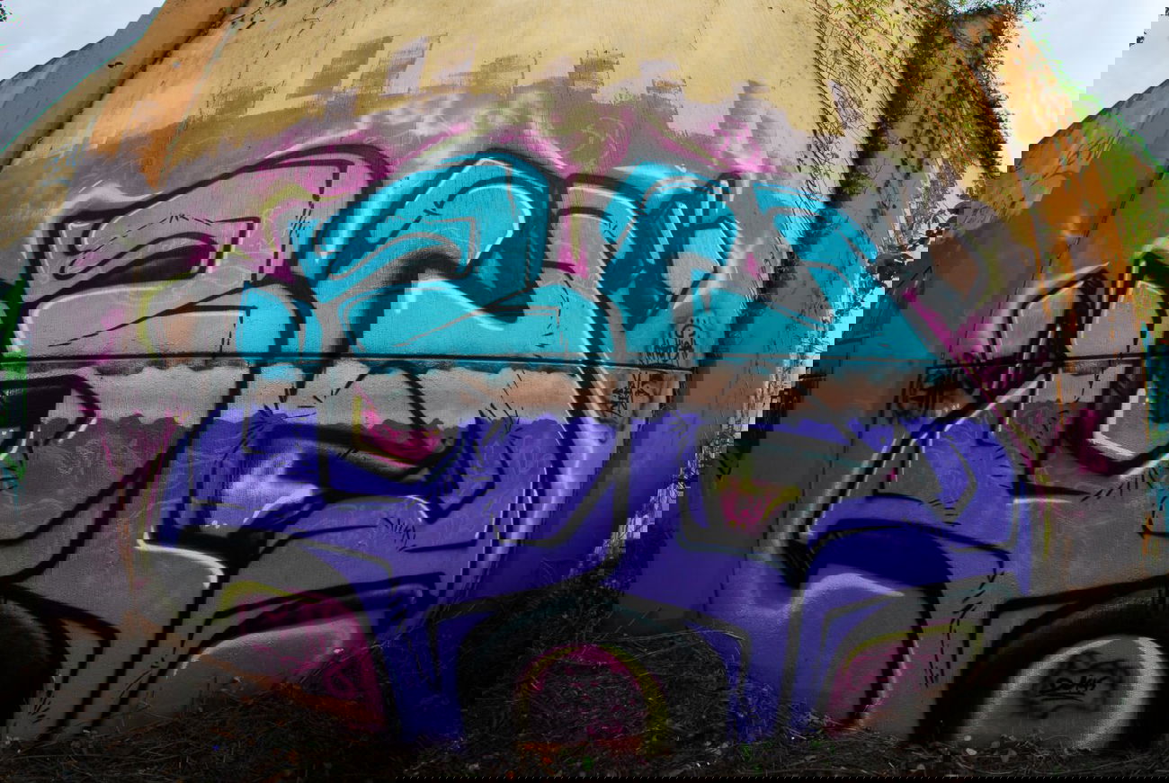 Graffiti Wall in Dortmund - Photo by ISO100 - 3H (2014)