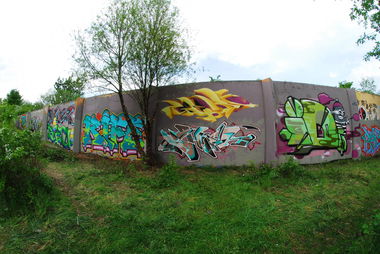 Graffiti Wall in Dortmund - Photo by ISO100 (2014)