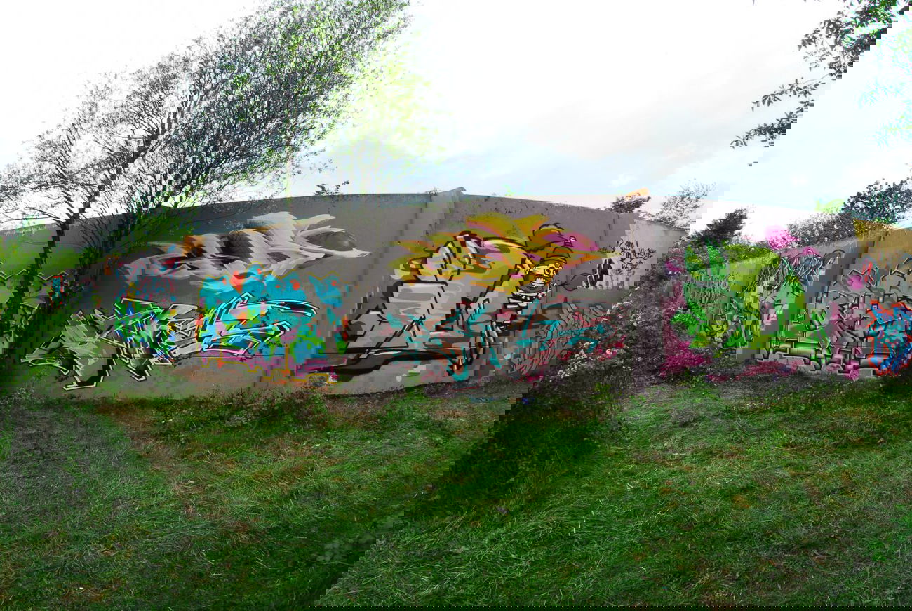 Graffiti Wall in Dortmund - Photo by ISO100 (2014)