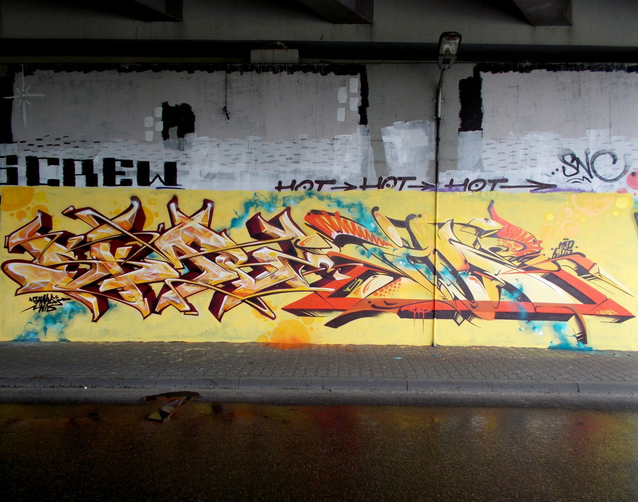 Graffiti Wall - Photo by IceKid - SKARE, ICE, MAD