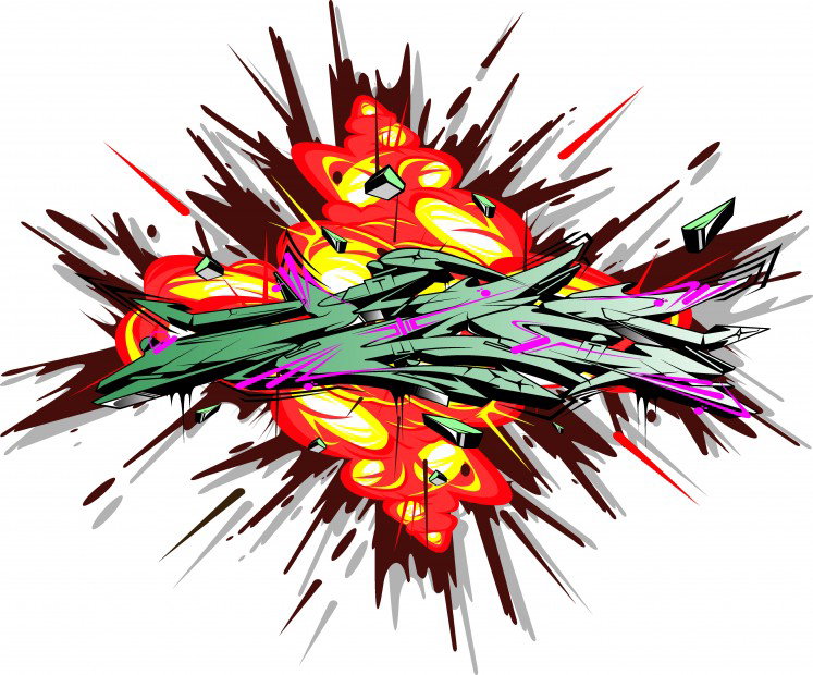 Graffiti Sketch - Photo by IceKid - Mad, Kids