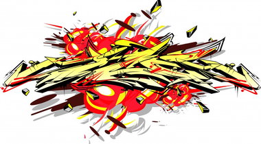 Graffiti Sketch - Photo by IceKid - Mad, Kids