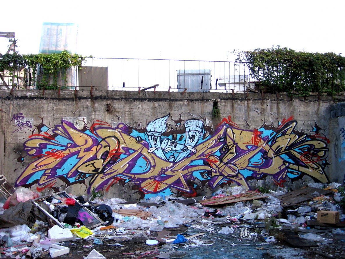 Graffiti Wall - Photo by IceKid - ICE, MAD, KIDS