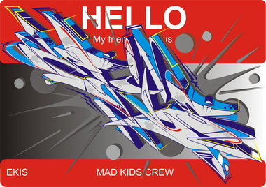 Graffiti Sketch - Photo by IceKid - ICE, EKIS, MAD