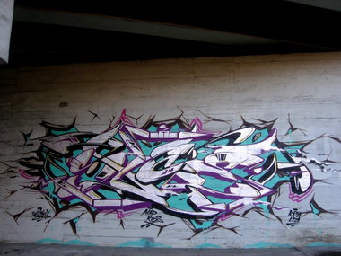 Graffiti Wall - Photo by IceKid - ICE, spICE, MAD