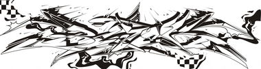 Graffiti Sketch - Photo by IceKid - BLACK