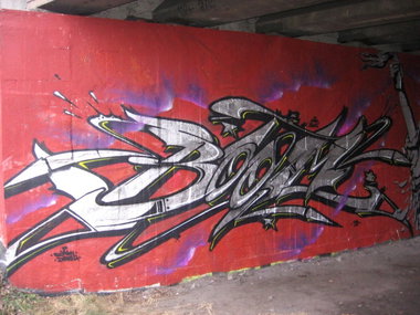 Graffiti Wall - Photo by IceKid - BOOM, ICE, MAD