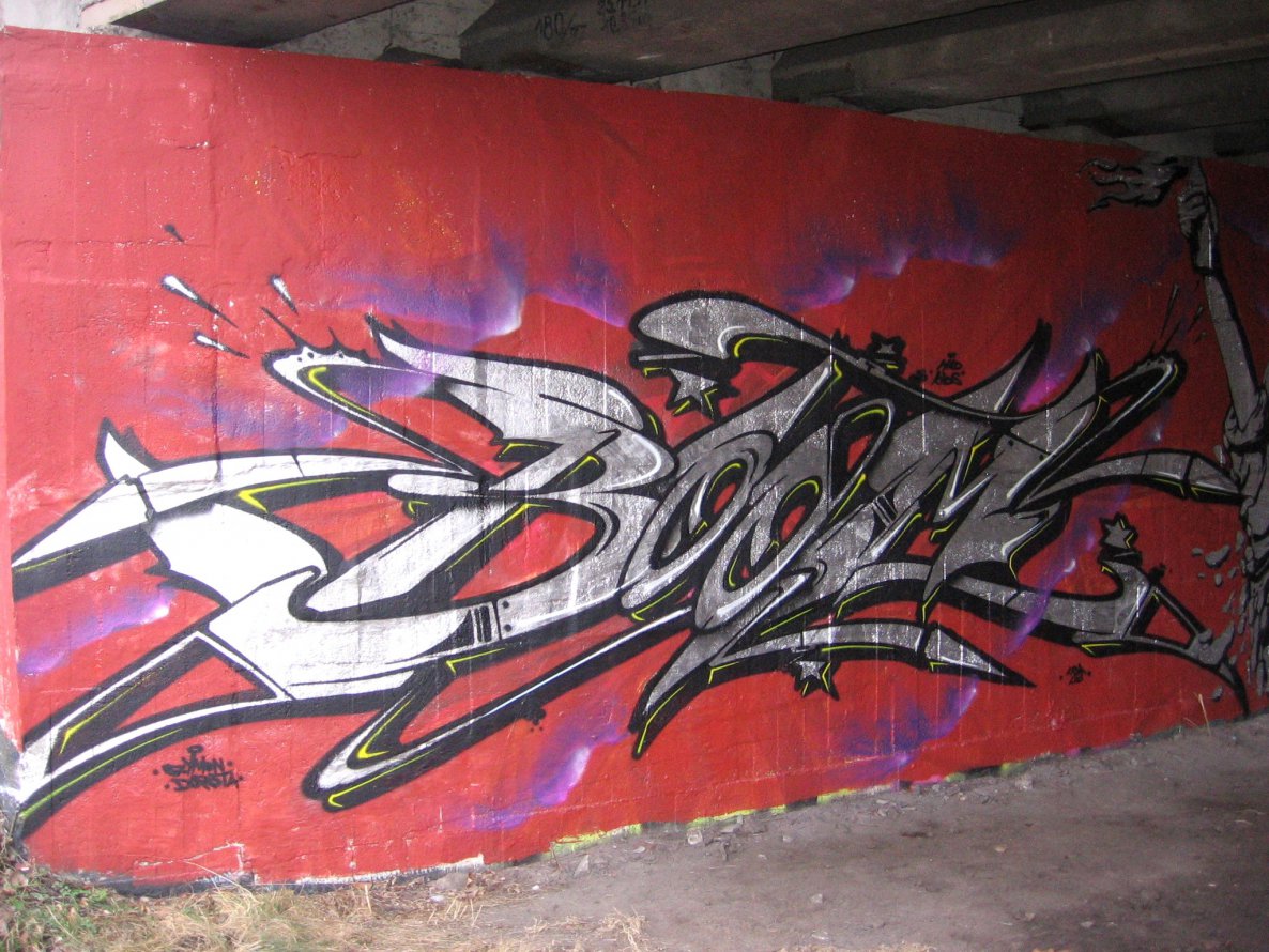 Graffiti Wall - Photo by IceKid - BOOM, ICE, MAD