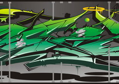 Graffiti Sketch - Photo by IceKid - ACAB, ICE, MAD